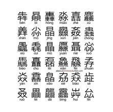 品字形的字|品的解释